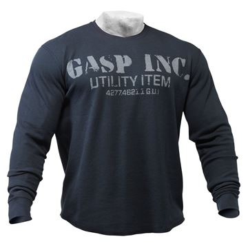 Gasp Thermal Gym Sweater Asphalt